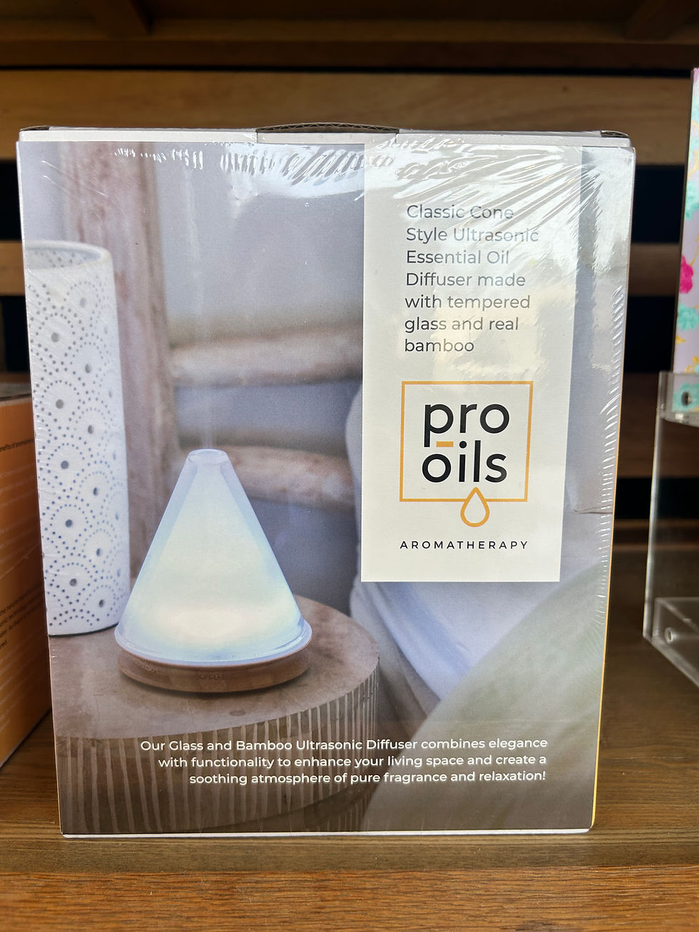 Thumbnail: Classic Cone Style Ultrasonic Essential Oil Diffuser 