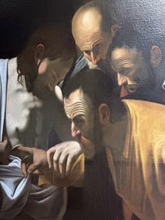 peinture caravage, loches, galerie