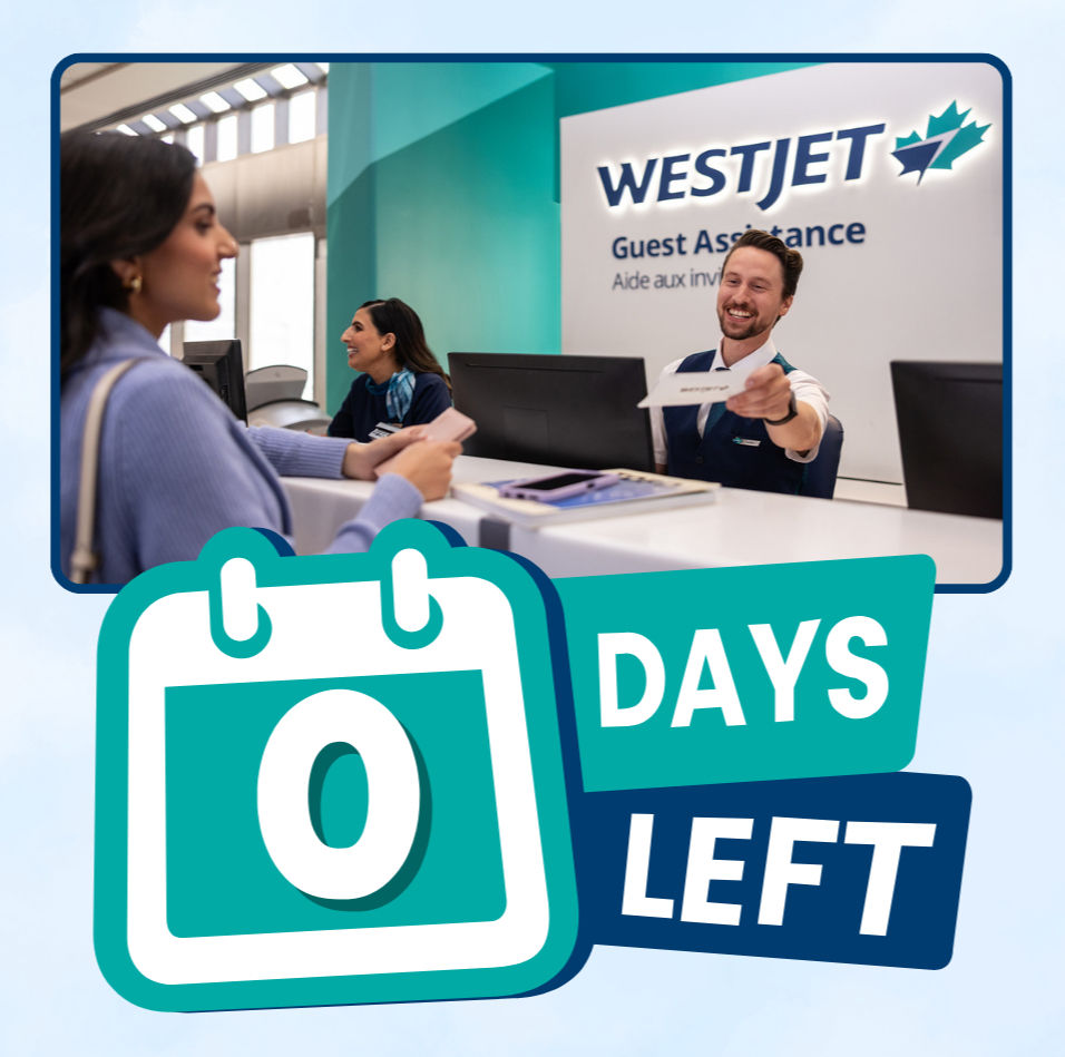 Take Flight with RHP and WestJet!