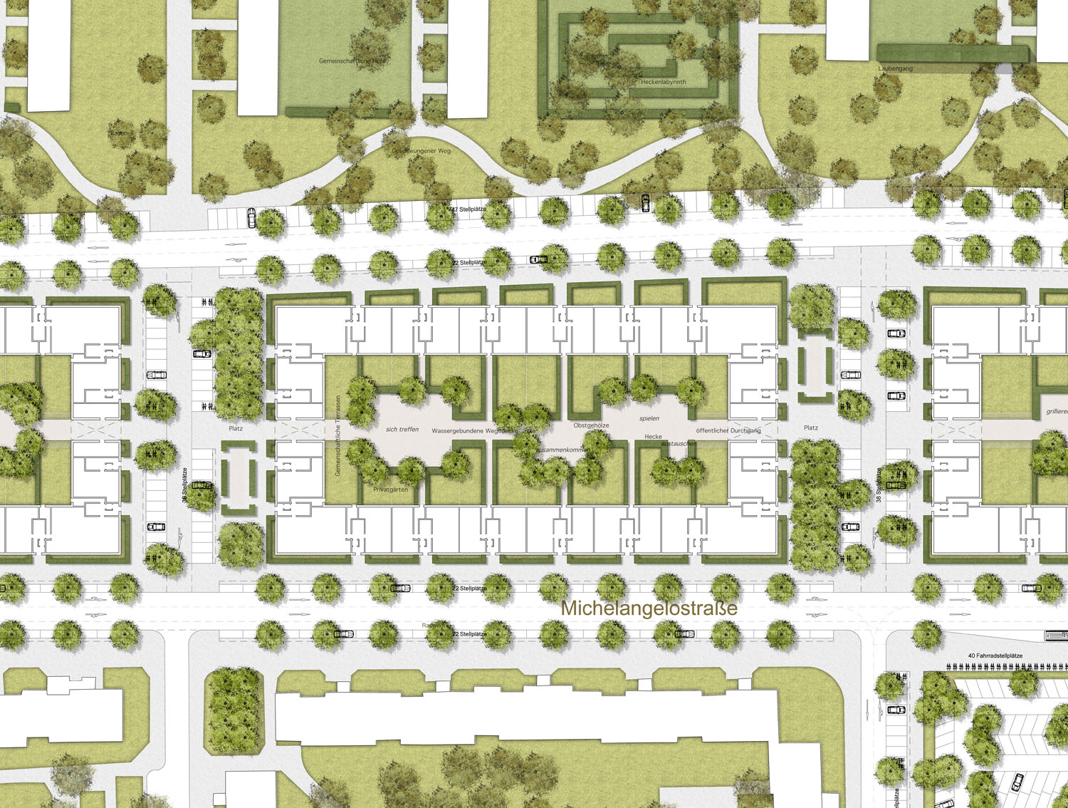 Wettbewerb Michelangelostraße, Berlin