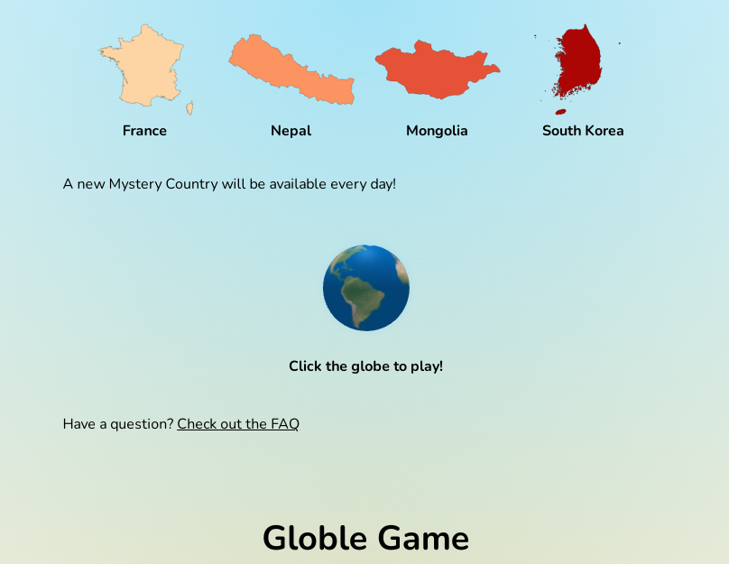 Globle - Globle Wordle Game content media