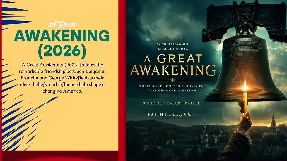 A Great Awakening 2026: The Friendship That Helped Shape America