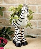 Safari Animal Planter – Zebra