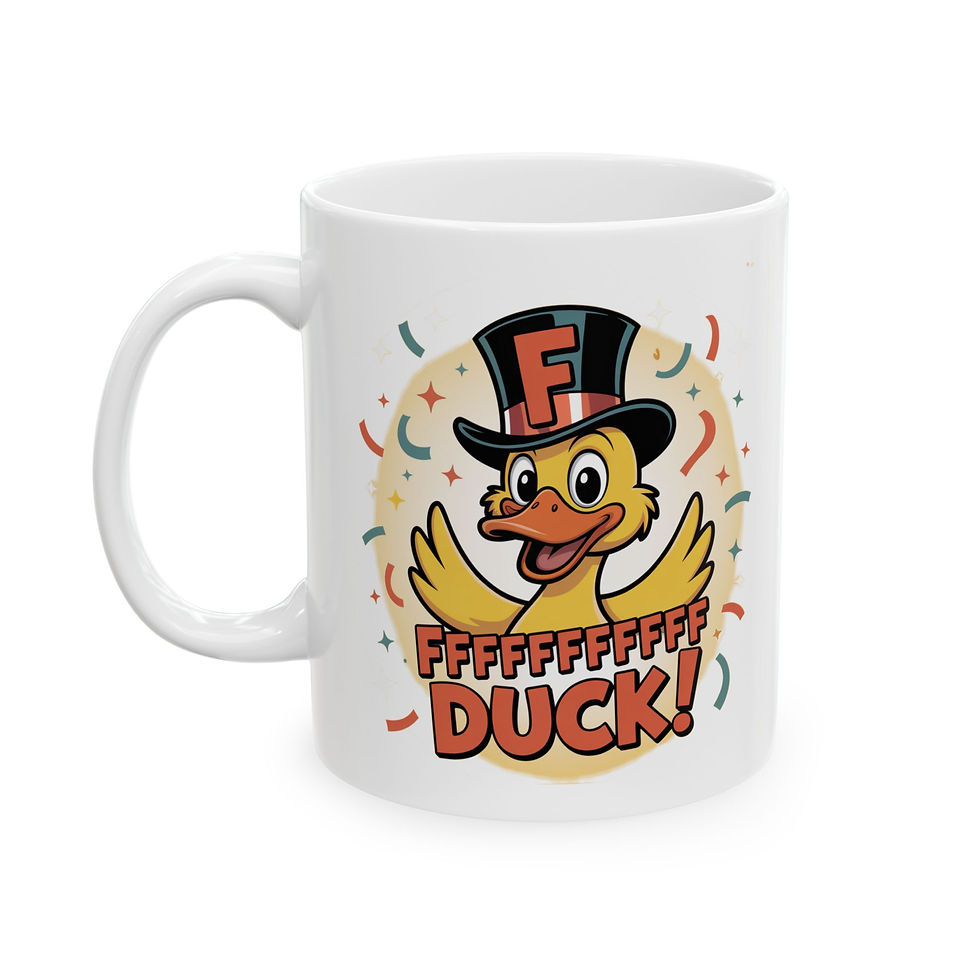 FFFFFFF DUCK Mug