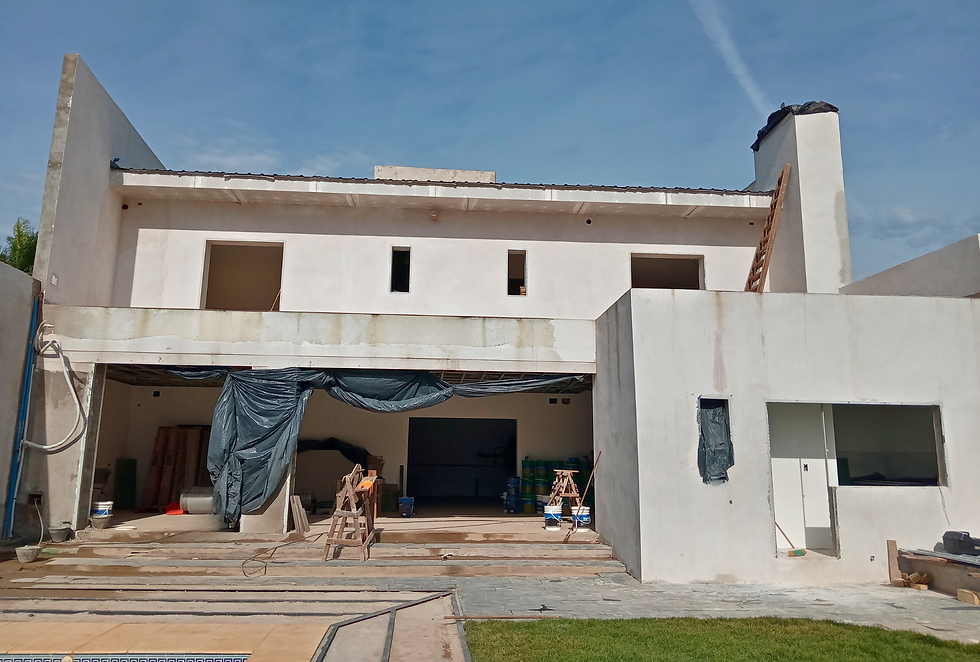 Construcción de vivienda residencial