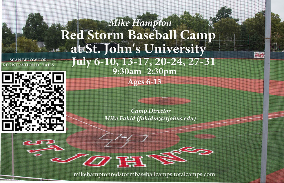 Red Storm Baseball Camp