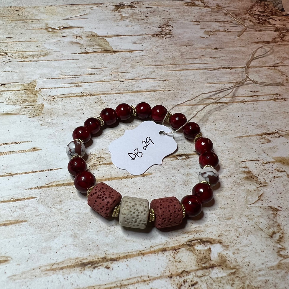 Miniatura: Bracelets with Diffuser Beads / No Charms