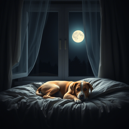 Lupe con miedo por la ventana abierta