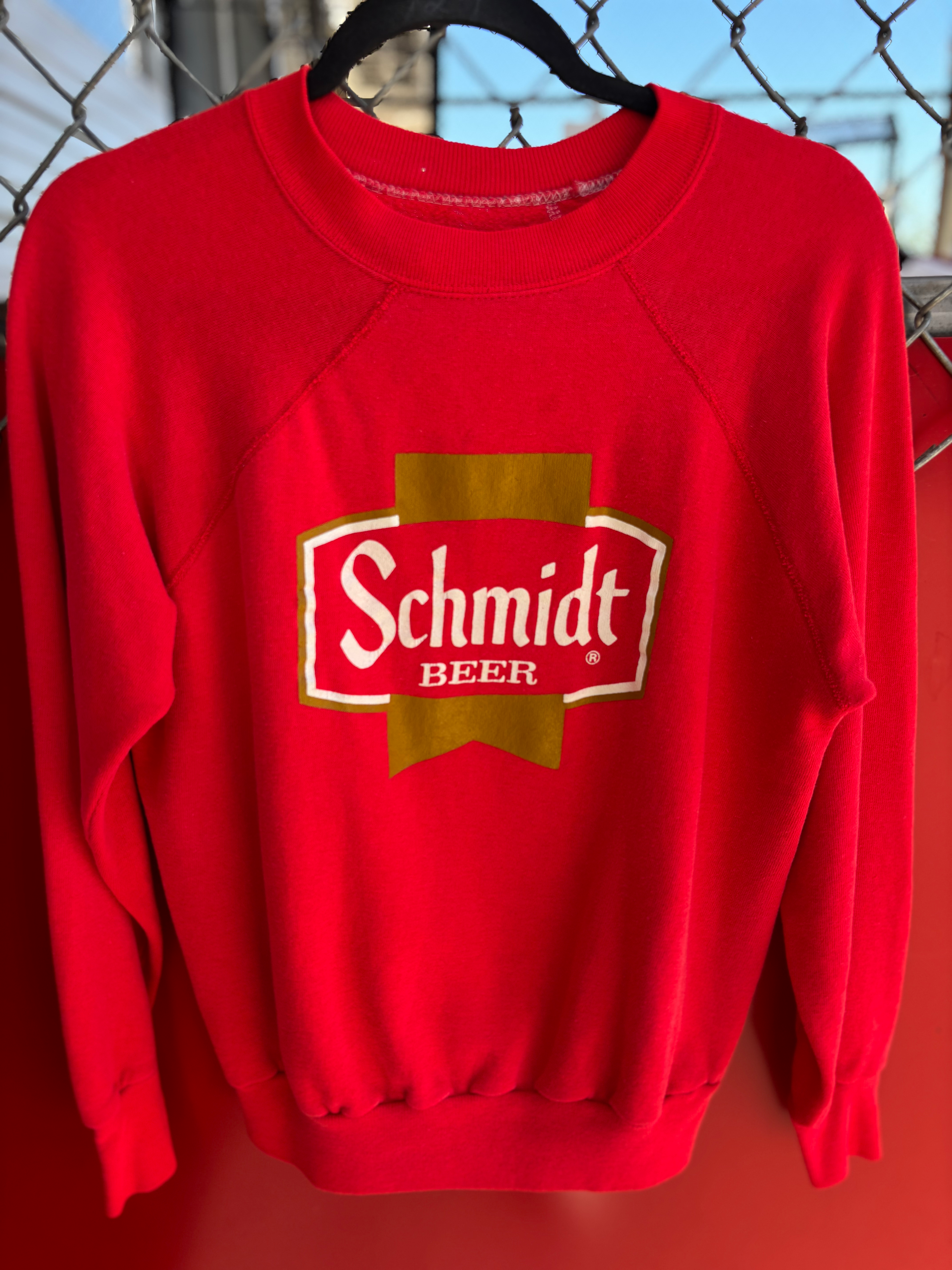 Vintage Schmidt Beer crewneck