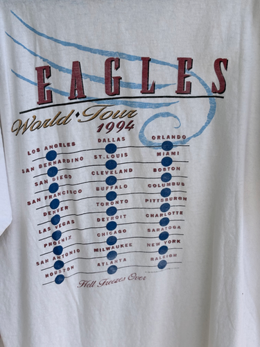 Eagle 1994 world tour T-shirt | The Garment District