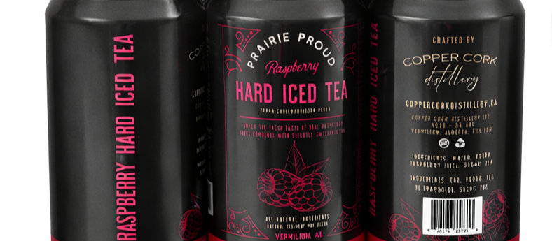 Raspberry Hard Iced Tea 6pk 355ml