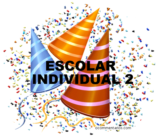Kit festa escolar individual 2