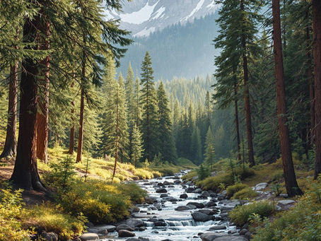 national park travel, scenic forest