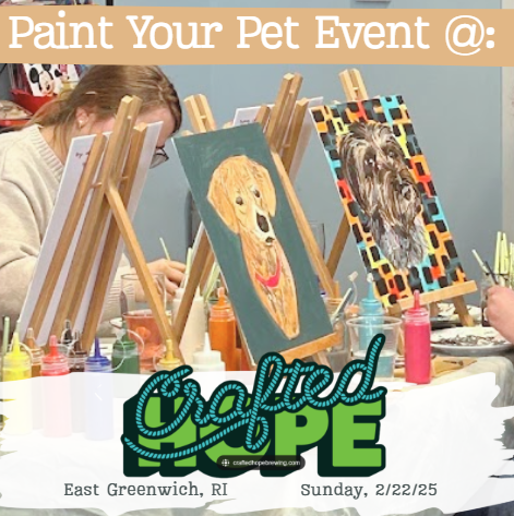 Paint Your Pet's Portrait @ Crafted Hope Brewing Co