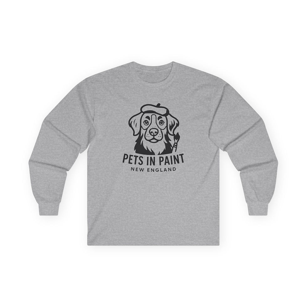 Thumbnail: Pets in Paint Long Sleeve Tee
