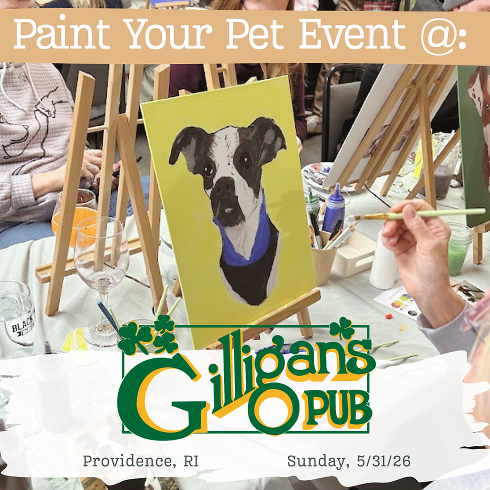 Paint Your Pet's Portrait @ Gilligan's Pub