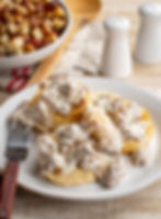 Biscuits and Dirty Sausage Gravy