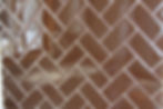 Herringbone Glass tile Backsplash