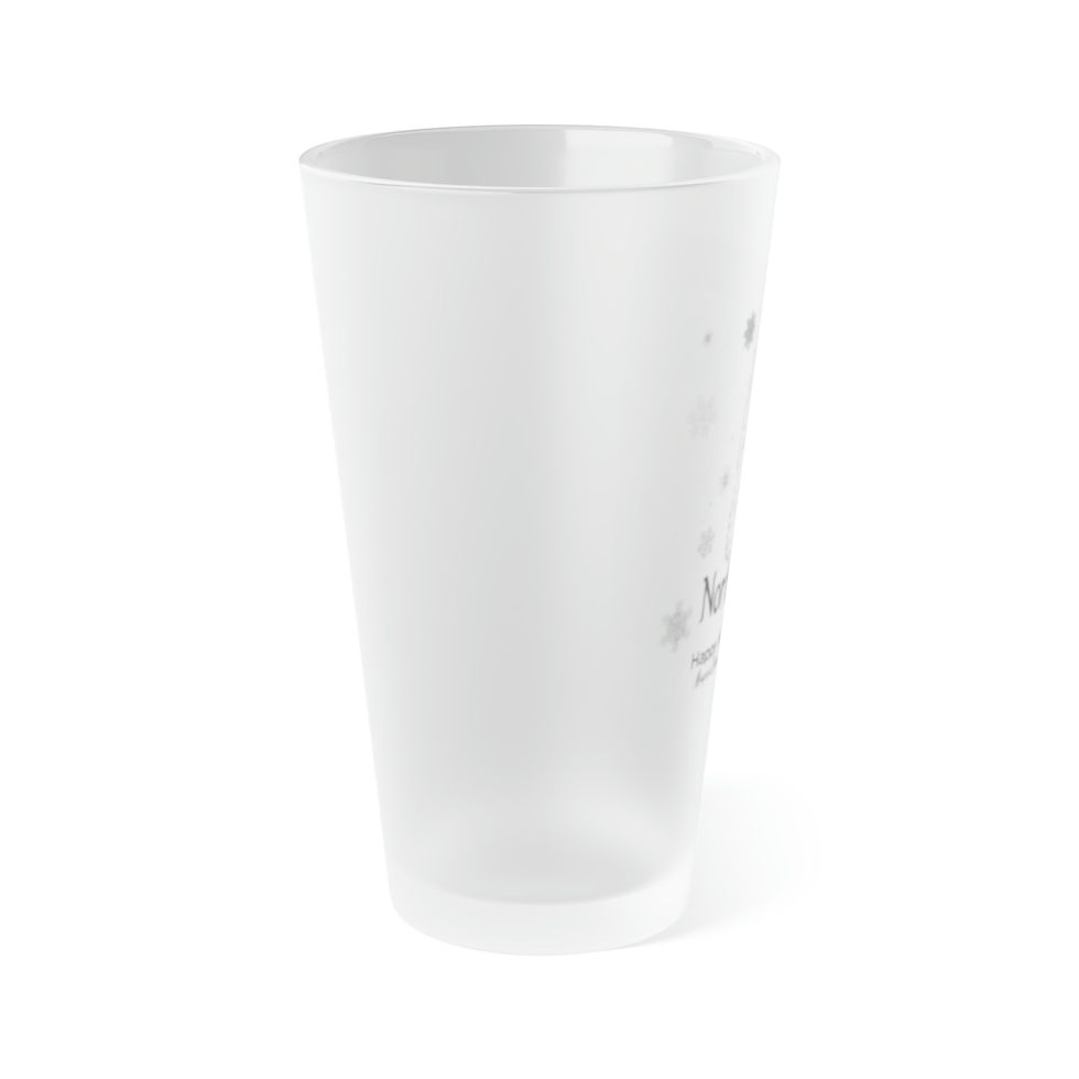 Thumbnail: 2023 Northport Tree Frosted Pint Glass, 16oz