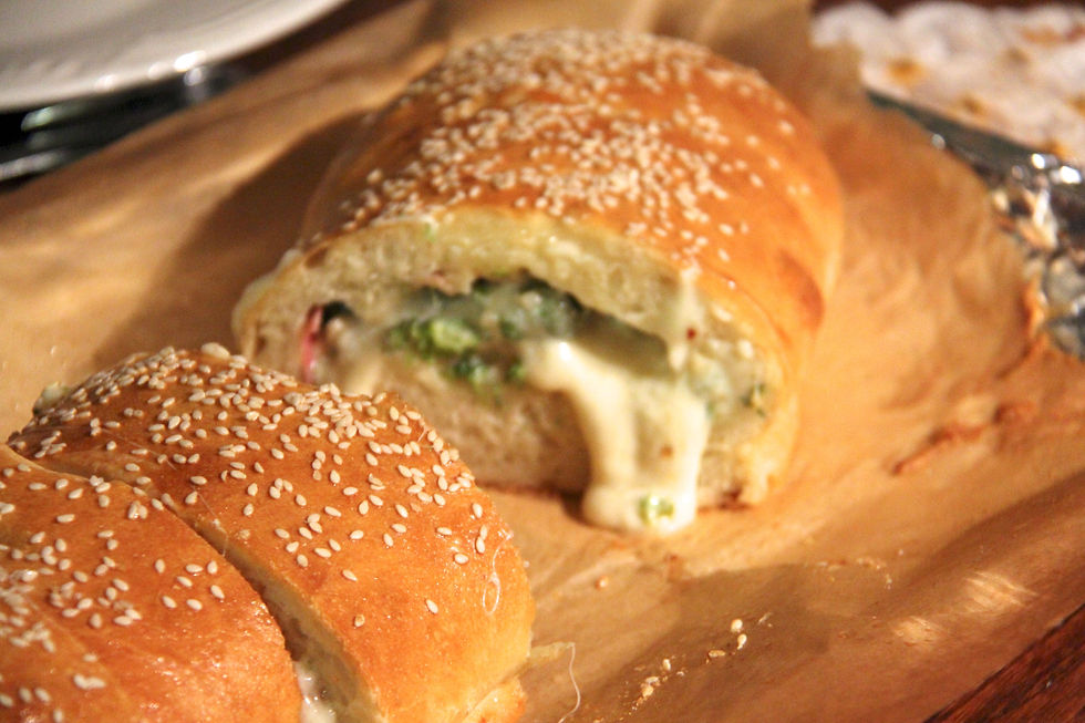 Thumbnail: Broccoli & Salami Stromboli