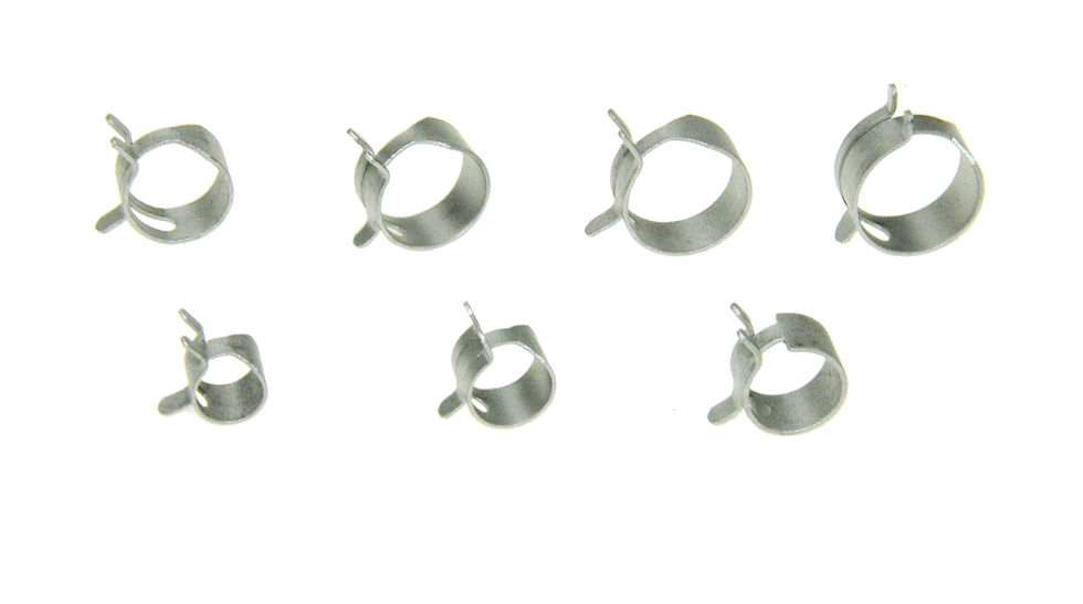 Thumbnail: Swordfish 32510-60pc Fuel Line Constant Tension Band Light Hose Clamp Assortment