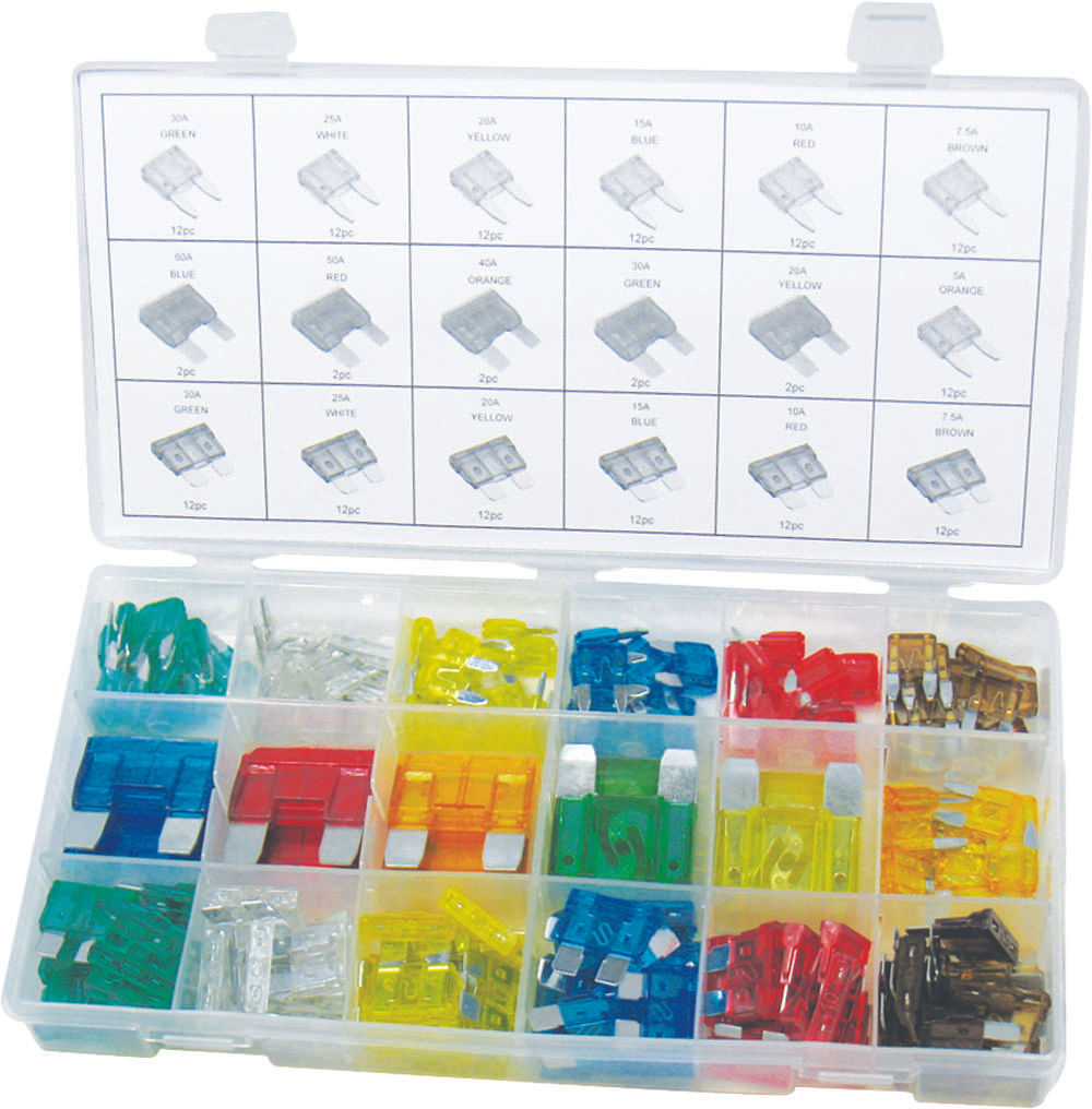 Swordfish 51050 - 166pc Auto Fuse Assortment