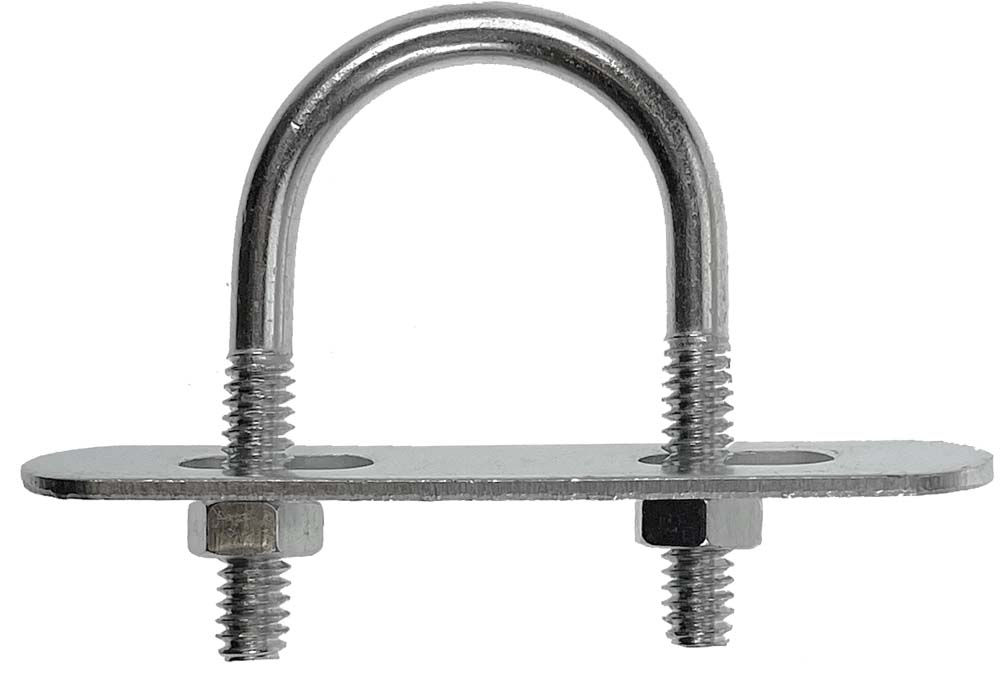 Swordfish Round and Square Type U Bolts with Mounting Plate and Nuts