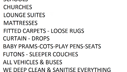 Carpet & Upholstery Deep Cleaning