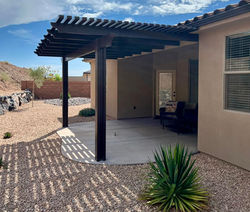 lattice patio cover st george awning