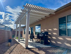 lattice patio cover st george awning
