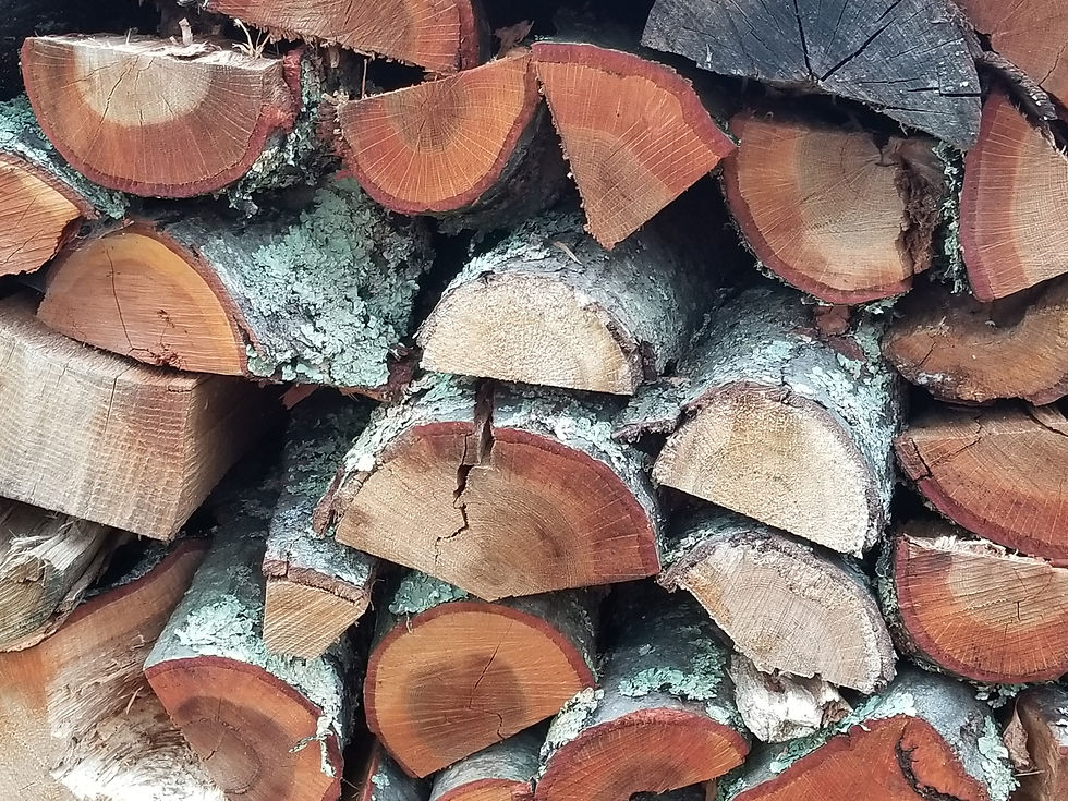 Firewood stack