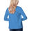 Thumbnail: Women's Elegant Solid Color Long Sleeve Cardigan Jacket - Open Front H-Silhouett