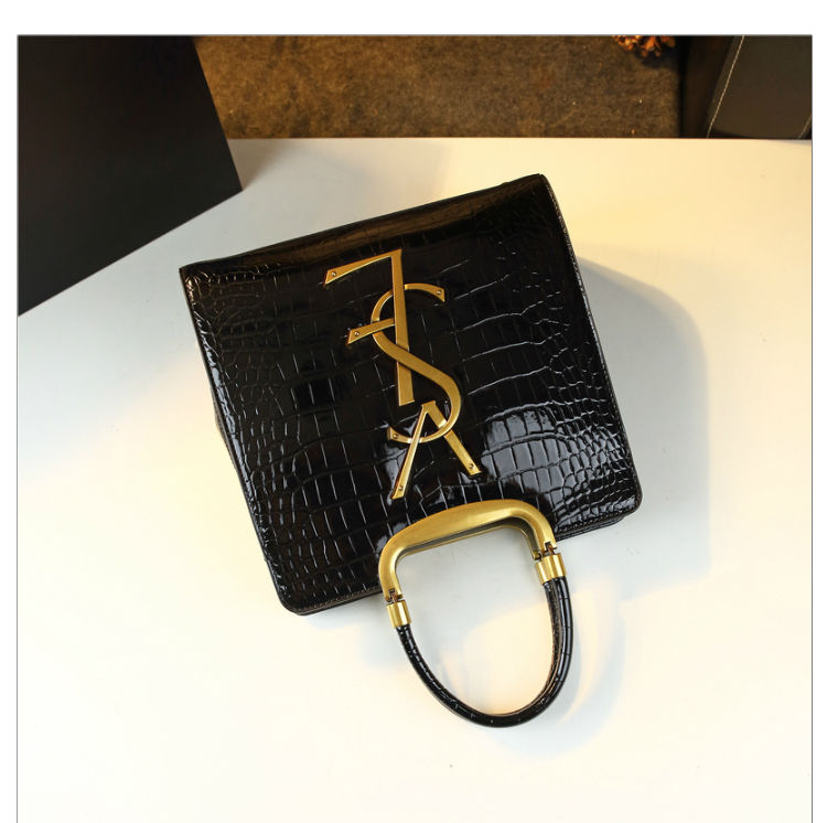 Miniatura: light luxury handbag new autumn and winter fashion Tote bag women's crocodile pr