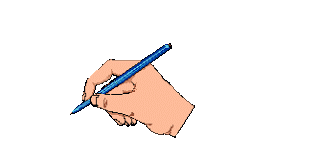 menulis dengan tangan bergerak.gif