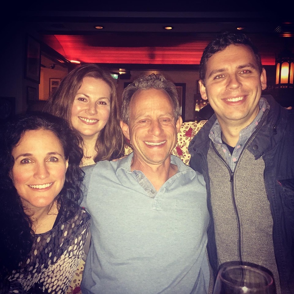 Sarah, Elizabeth, Stuart, and Max just hanging out