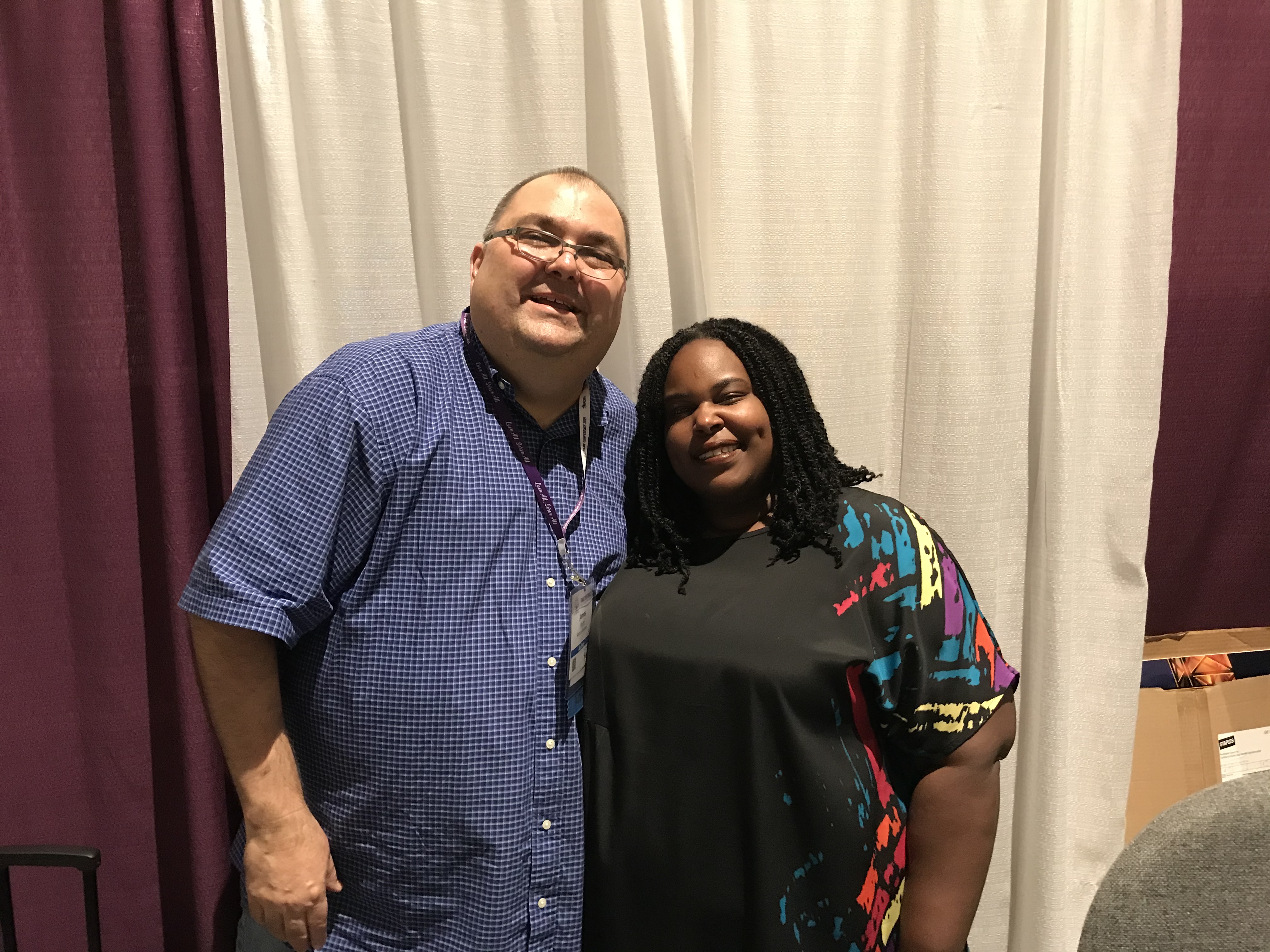 James and Renee at FAME in Orlando.