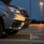 Otoparkta zarar gören araç