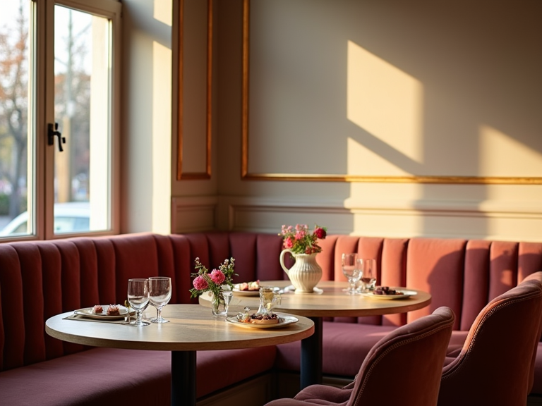 Chantilly café interior