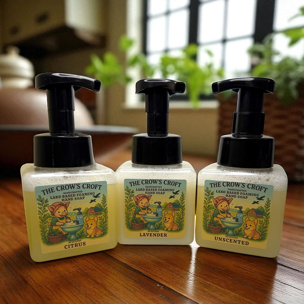 The Crow's Croft Foaming Hand Soap