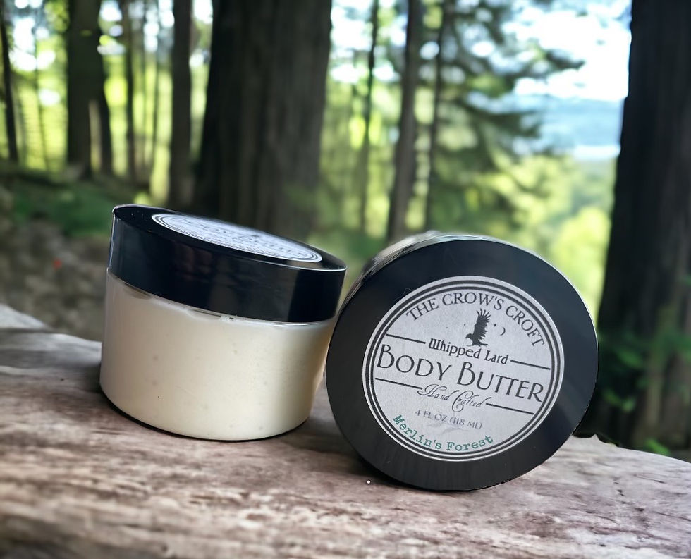 Whipped Lard Body Butter The Crows Croft