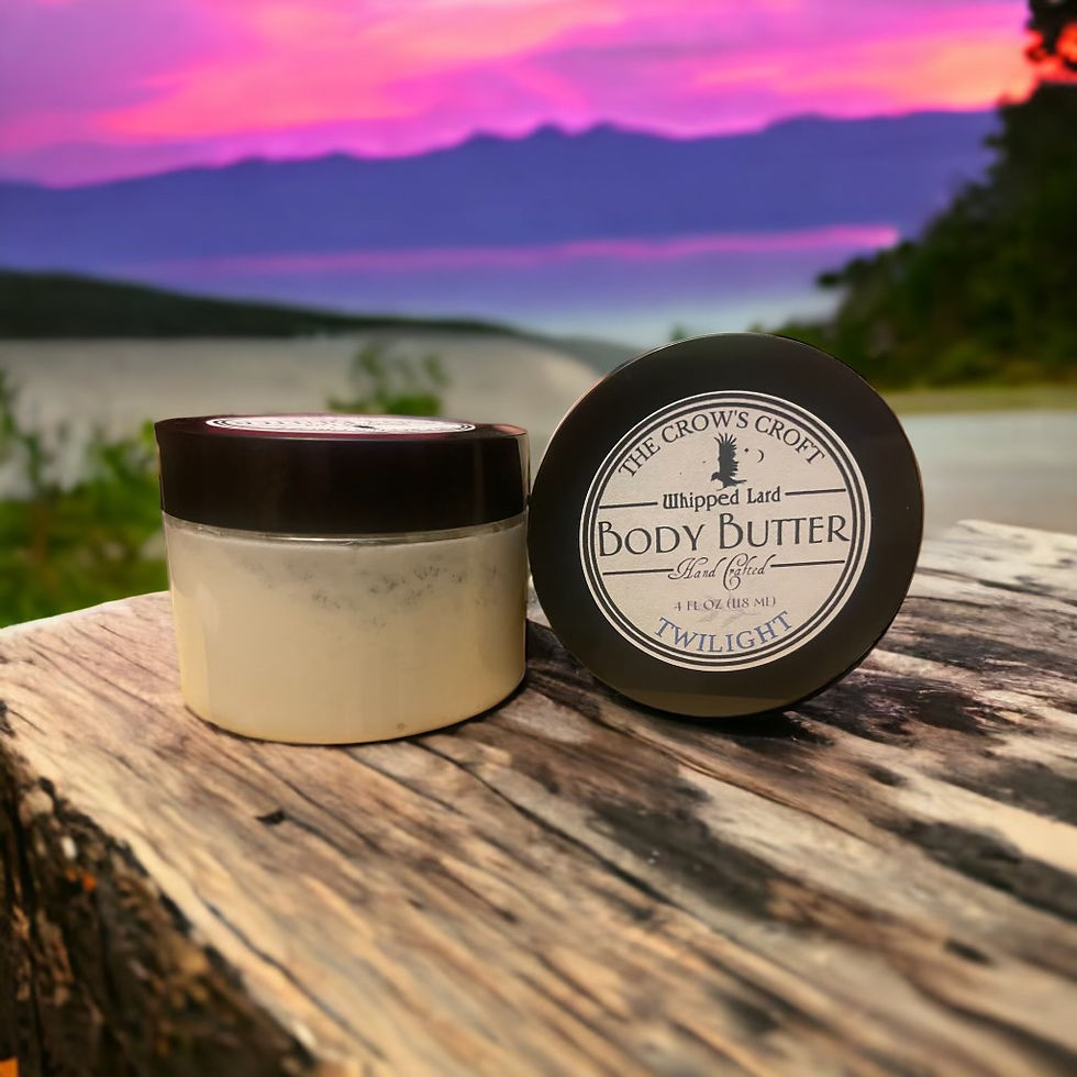 Whipped Lard Body Butter The Crows Croft