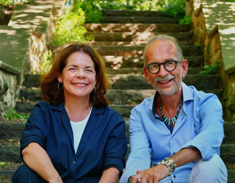 Marion and Florian the coaches for the September Coaching Retreat