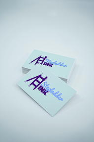 Stepladder Ink Business Card Mockup