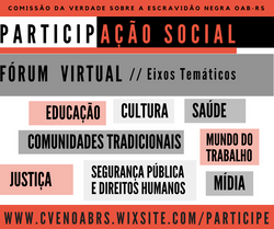 Fórum Virtual - Eixos Temáticos