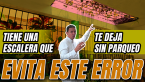 Una Escalera Dentro de la Marquesina: El Error que Arruina tu Parqueo