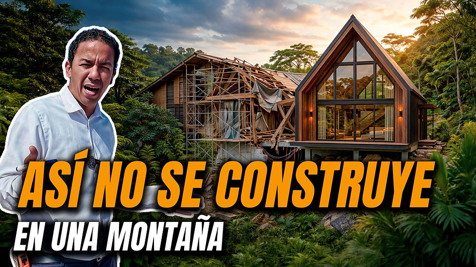 Así NO se Construye en una Montaña