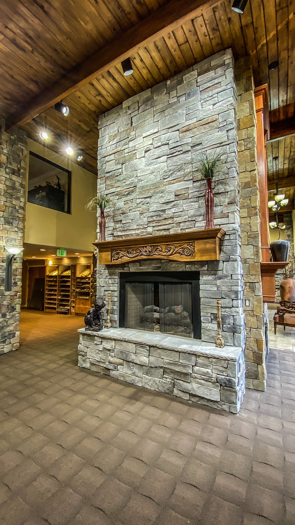 Curated visual reference: Picture Idea: Ways To Incorporate Stone Veneer In Interior Design