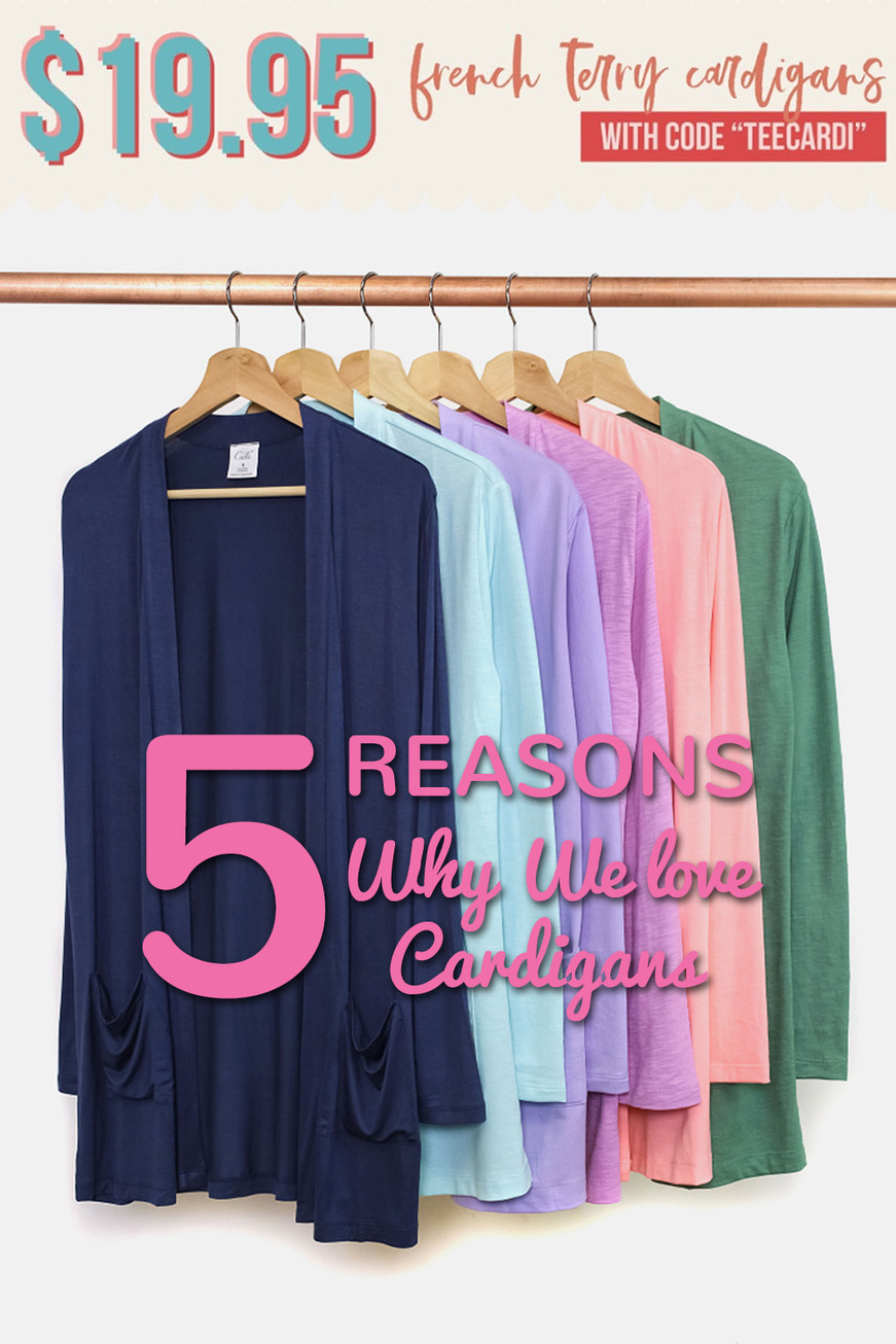 5 reason why we love cardigans