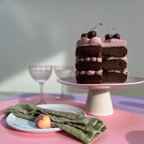 Morgan's Pink Forest Gateau