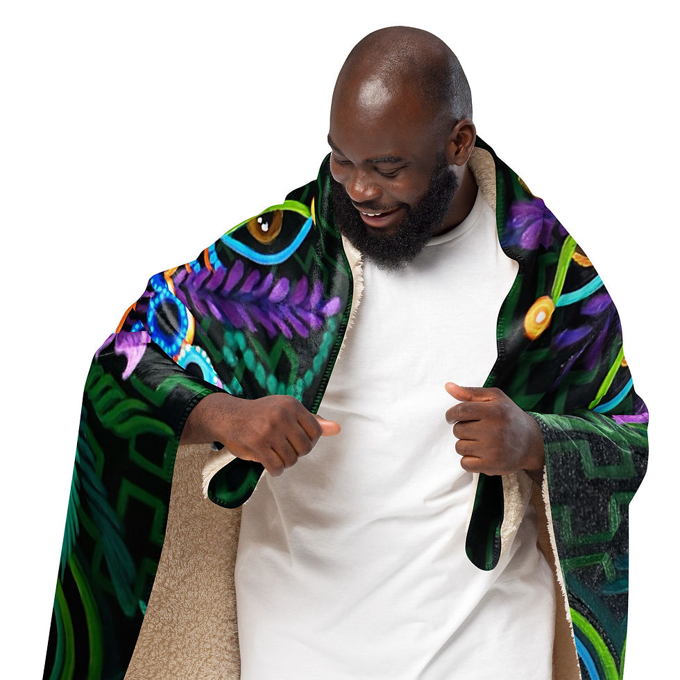 Thumbnail: Inferno Sherpa blanket